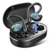 Casti wireless Inonova® Q23 PRO Sport, Bluetooth 5.1, Autonomie 42h, Carcasa Magnetica, Universale